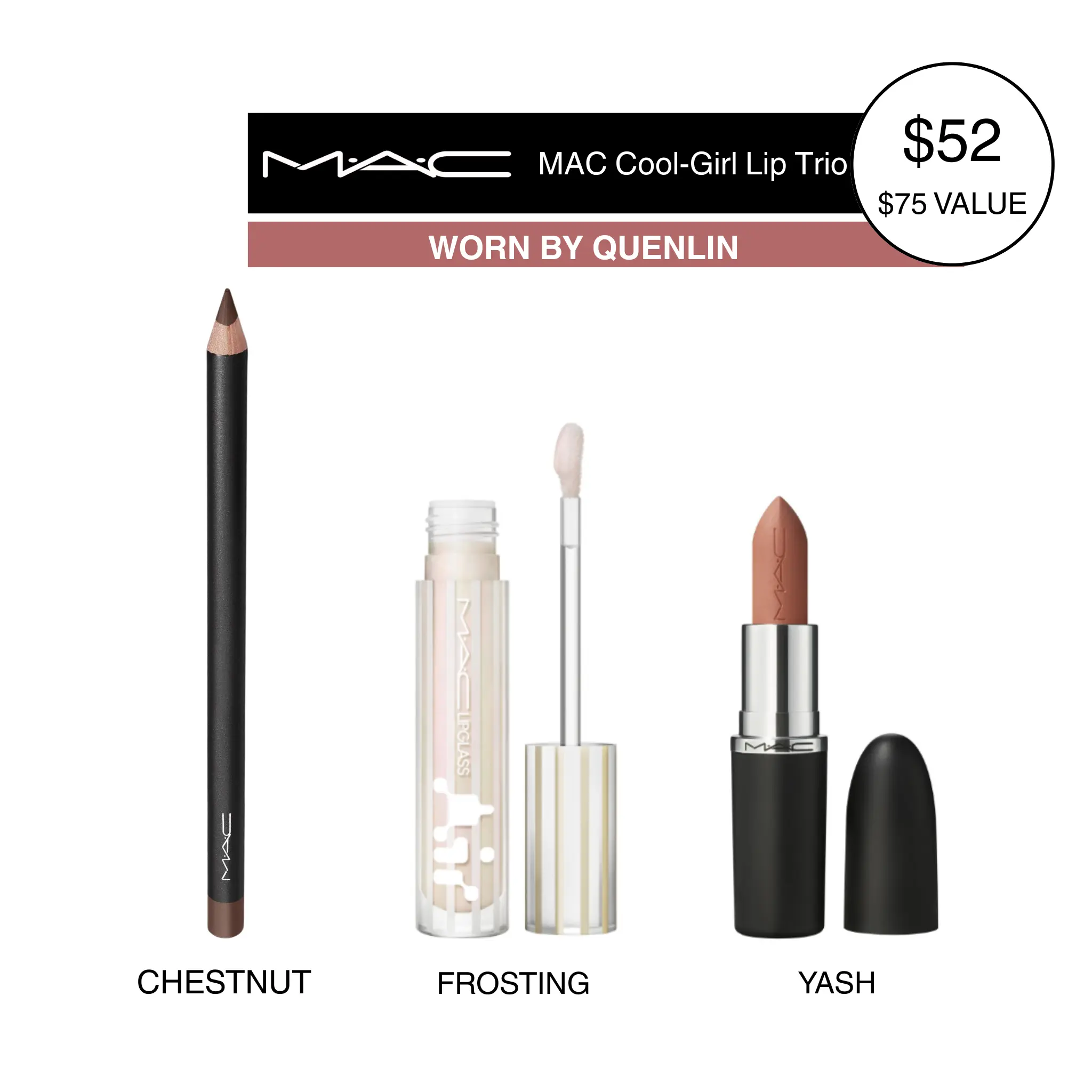 MAC Cool-Girl Lip Trio MAC Cool-Girl Lip Trio