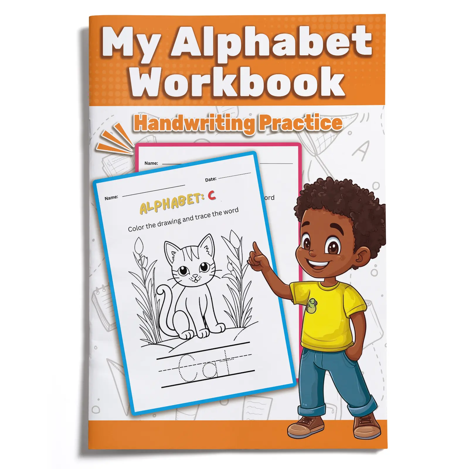 Early Learning Coloring Workbook for Kids - English Sentence Basics, Writing Practice, Number Teaching, Coloring Pages