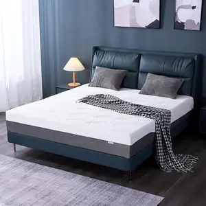 10 Inch Gel Memory Foam Mattress , Cooling Bed Mattress for Adjustable Firmness, Bed in a Box, Foam Mattress with Removable Cover/CertiPUR-US Certified Foam