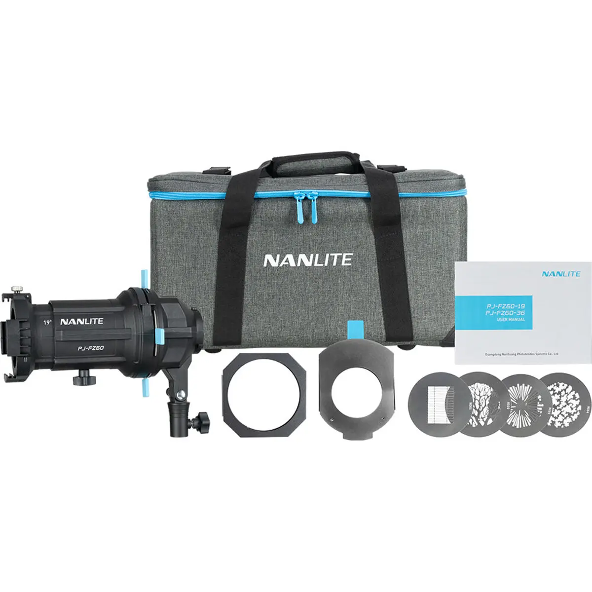 Nanlite Forza 60/60B Projector Mount with 36 Degree Lens