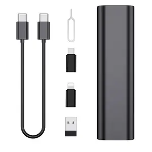 【Father's Day Gift】Joytutus Multi USB Charging Adapter Cable Kit - 60W Fast Charging & Data Transfer Conversion Set, USB A to Type C & Lightning Adapters, Portable All-in-One Travel Charging Cable for Phone Tablet Laptop