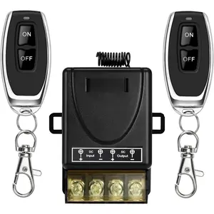 Remote  with 328 ft Long Range,DC 12V/24V/48V/72V Current Rating 30A,12v Remote Control  for All Kinds of DC Motors,Luminaire Controll etc