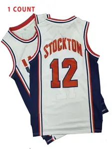 Men's Basketball Jersey, Casual Quick Drying Breathable Basketball Vest, Loose Basketball Jersey for Outdoor Sports, Basketball Clothing for Men, Fan Sports Jersey