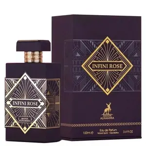 Infini Rose by Maison Alhambra Unisex EDP Spray with Floral Scents, 3.4 fl oz, New in Box