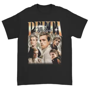 Peeta Mellark Vintage Unisex Shirt, Limited Peeta Mellark Vintage T-Shirt, Gift Unisex T-Shirt, Gift Idea Fan