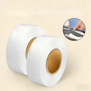 Hemming Tape Fabric Adhesive Hem Iron on No-Sew Hemming Tape for Pants,  Length, White
