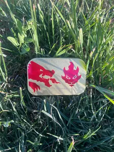 Fire Red Dragon Mini Fig Tin!