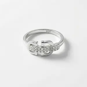[AB095] SRing Silver 925 With Lab Zirconia