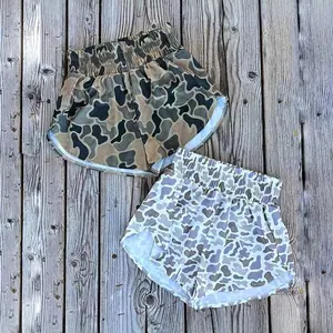 Digitally Printed Camouflage Shorts