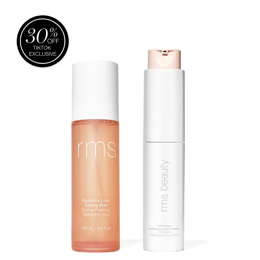 RMS Beauty Prep + Set Duo | ReEvolve Radiance Locking Primer & Radiance Lock Setting Mist RMS Beauty Prep + Set Duo | ReEvolve Radiance Locking Primer & Radiance Lock Setting Mist