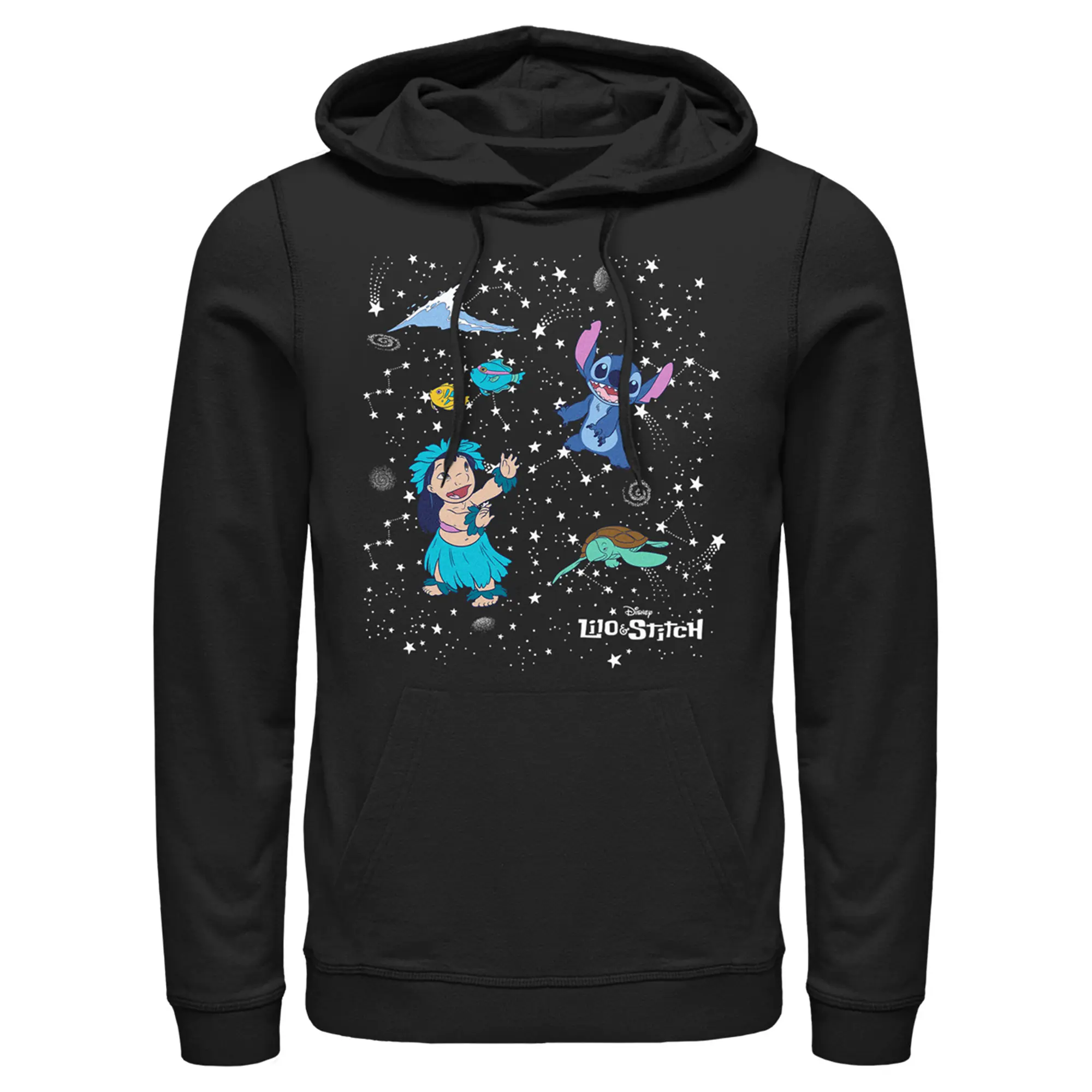 Men's Lilo & Stitch Aloha From Space Pull Over Hoodie
