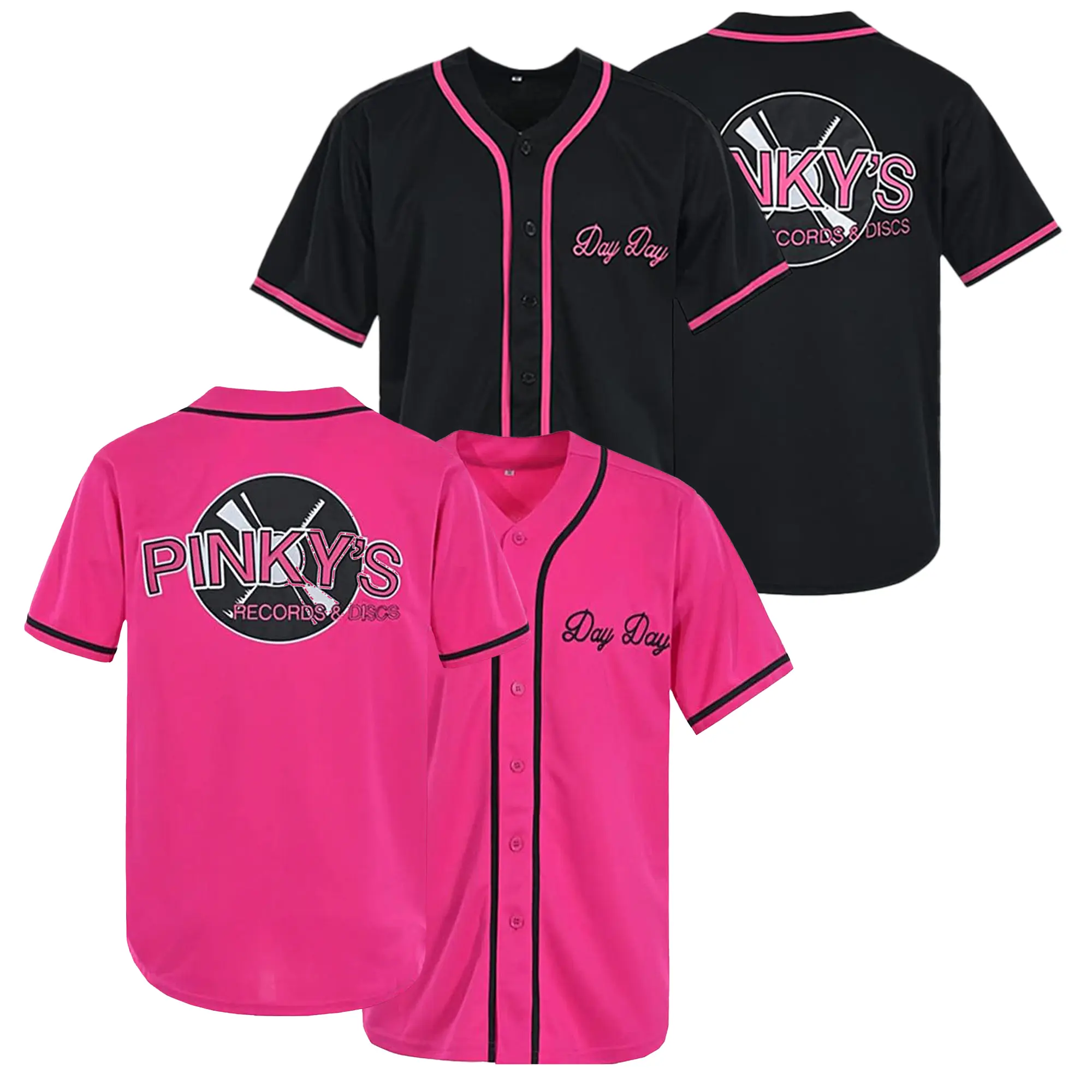 “Next Friday” Pinky’s Record Movie 90 ’s Hip Hop party Baseball Jersey, Stitched  Sports Shirt, Unisex, Jersey Tee, Sportswear Top tiktokshopspringglowup