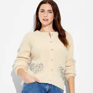 Wicked x Katie Kime Women's Heart Graphic Cardigan