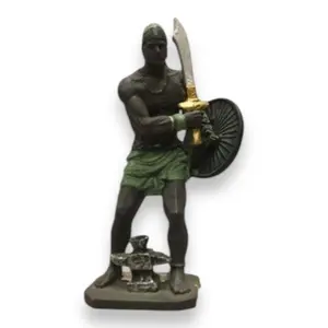Ogun Orisha 5" Inch Resin Figurine - Intricately Crafted Statue of Strength and Resilience