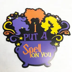 Hocus Pocus Birthday Party Decorations Banner Backdrop Cake Topper Balloons