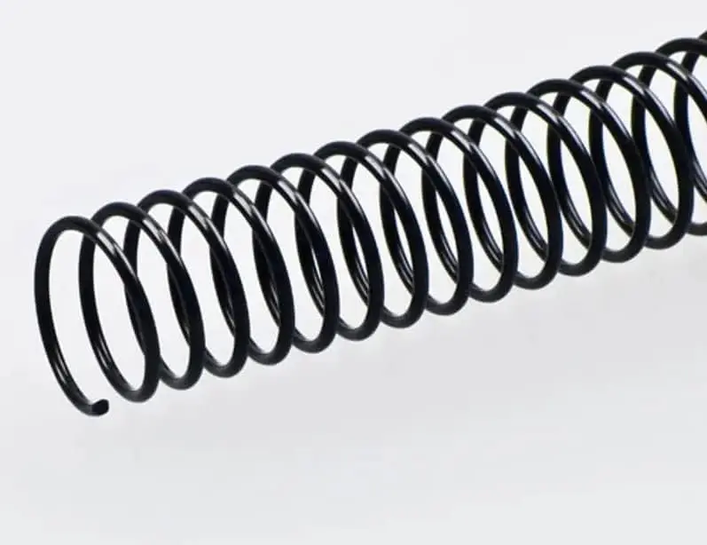 100 Pack Plastic Spiral Binding Coils, 4:1 Pitch, Spiral Binding Spines for Office Documents, Engineer Papers, Business Projects (12mm (90 Sheet Capacity))