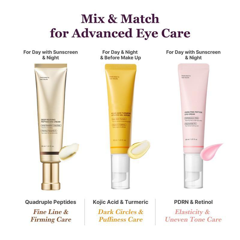 Mix & Match Eye Serum Set | Brightening, Elasticity & Puffiness Care for Smooth, Radiant & Youthful-Looking Eyes