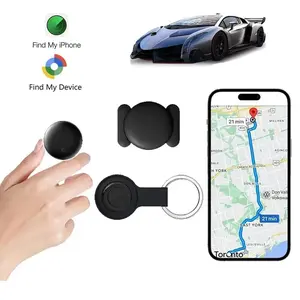 Car Tracker with Weatherproof Magnetic Housing, No Monthly Fees, Best Hidden GPS Tracker, Anti-lost Device for Vehicles, Undetectable Car GPS Anti-lost Device for iPhone, Airtag Pets, Dogs, Bags