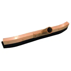 212 MAIN Magnolia Brush Curved Blade Squeegee - 24 in Durable Neoprene Blade, Window Cleaning Scraper, Aluminum Household Cleaning Tool (Requires Tapered Handle)