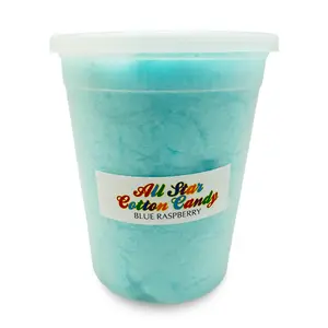 Cotton Candy 32 oz Tubs – Light & Fluffy Carnival Treats in 9 Fun Flavors – Perfect for Parties & Events - TikTok Candy Trend Item