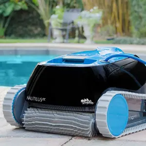 Dolphin Nautilus CC Robotic Pool Cleaner 99996113-USB with Superior Scrubbing & Filtering for Effortless Pool Cleaning