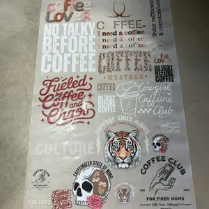 Coffee before anything PREMADE 30"X48” GANGSHEET, DTF, DTF TRANSFERS,f