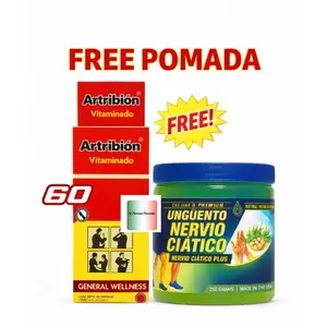 Artibion 60 Cápsula Pomada gratis combo