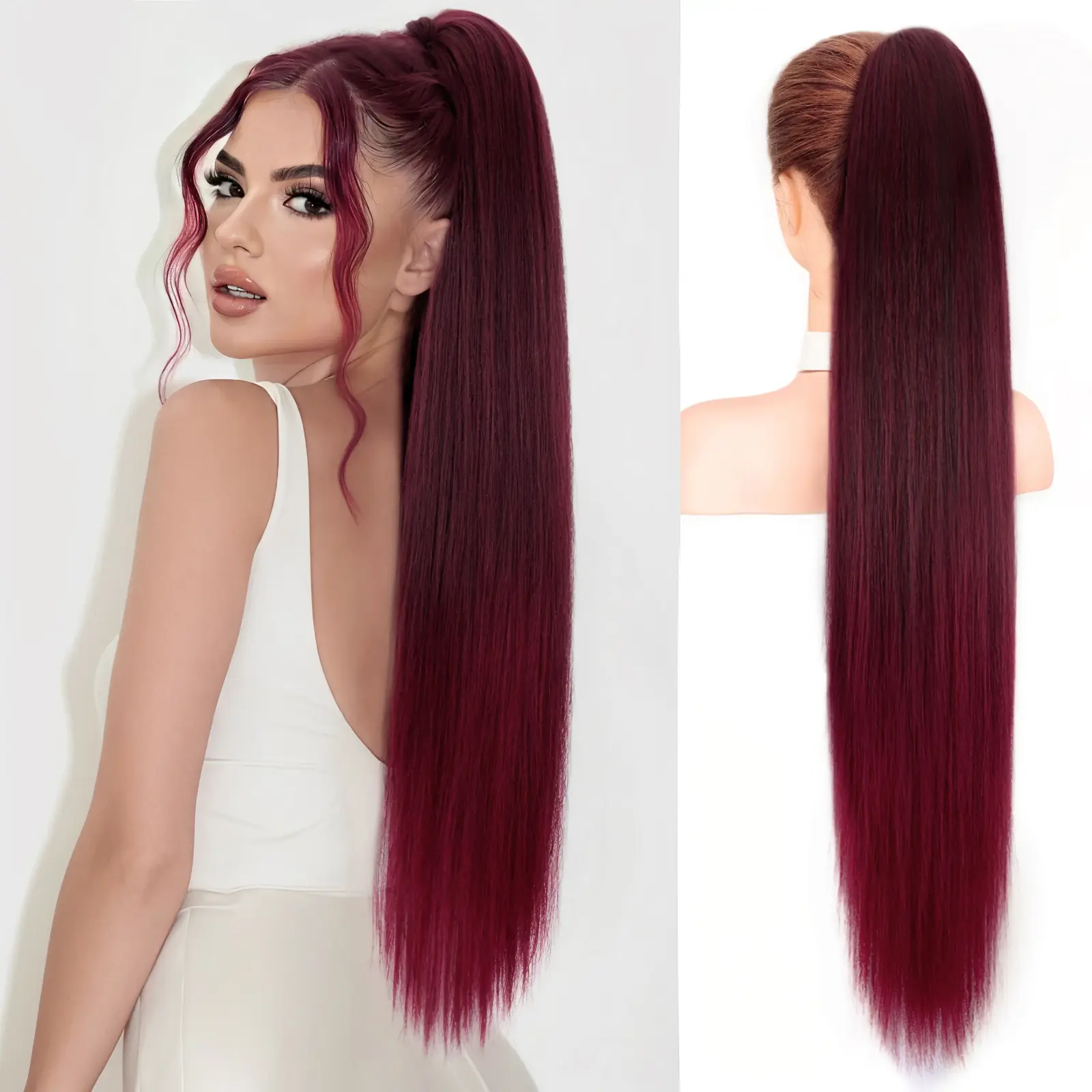 Ombre Burgundy