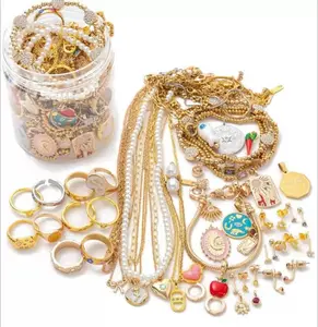 Ocean Style Mystery Costume Jewelry Set – Unisex Eye Magnet Earrings, Summer Everyday Fashion Accessory Surprise Blind Box