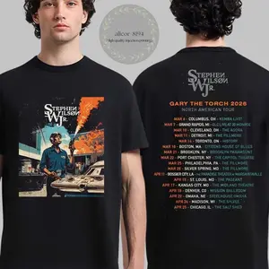 Stephen Wilson Jr Gary The Torch 2026 Tour Schedule Dates Two Sided T Shirt/Hoodie