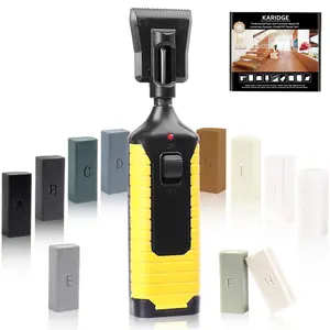 Hardwood & Laminate Floor Repair Kit,  Vinyl Floor Scratch Repair, 11PCS Wood Floor Fix Kit with Wax & Touch Up Markers for Scratches, Stains & Holes