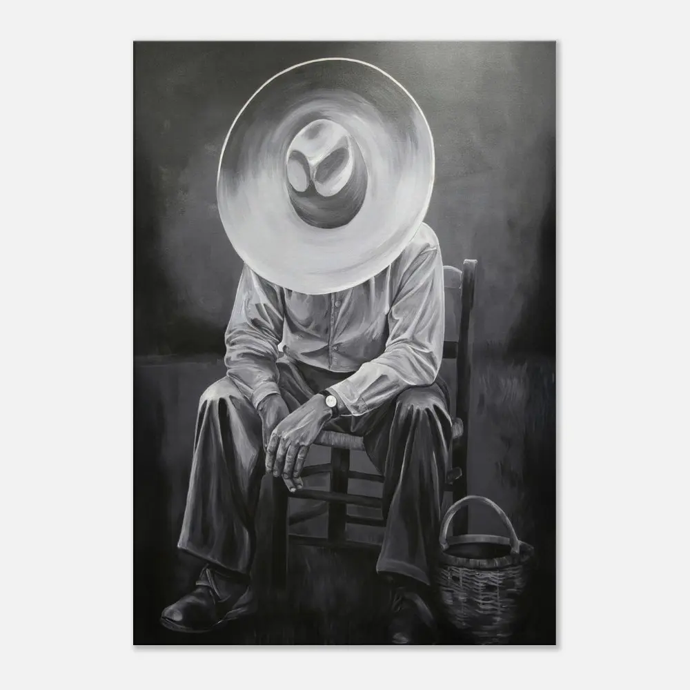 El Hombre  28x40″ Canvas Print