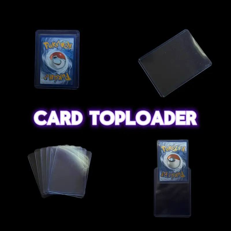 Card Toploader, Secure Stroage Accessory for Trading Cards