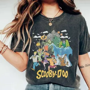 Vintage #Scoobydoo Shirt, #Horror Movie Sweatshirt, Trick or Treat Tee, 90s #Horror Movie, Ruh Roh, Summer Shirt, Graphic Tees