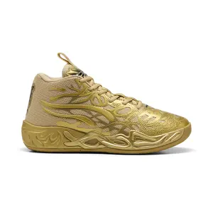 PUMA Mens X Lamelo Ball Mb.04 Golden Child Basketball Sneakers Shoes - Gold