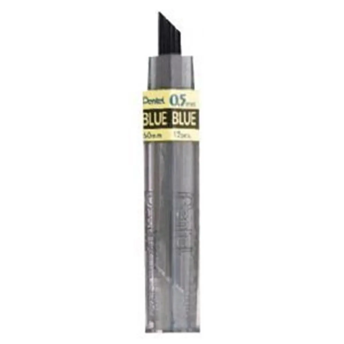 Pentel C505 Hi-Polymer HB Hardness Mechanical Pencil Lead Refill, 0.5 mm, 12-Pack, Smooth Writing, Long-Lasting, Smear-Resistant, Dense Black Lines, Fits Most Automatic Pencils