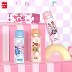 Disney Series Magic Dual Drink Insulated Cup 470ML/16oz Judy Nick Stitch Lotso Bear Mug,Leak Proof Design,Hot & Cold Retention,Food Grade Stainless Steel,Holiday & Holiday Haul