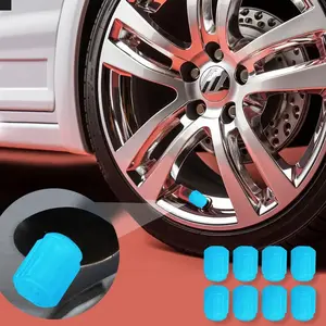 8/16 PCS Tire Valve Caps, Corrosion Resistant Leak-Proof Tire Pressure Caps, Universal for Car, Truck, SUV, Motorcycles, Bike tiktokshopspringglowup