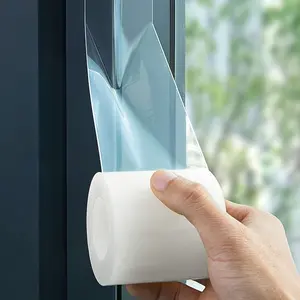 Winter Air Tight Sealing Tape Roll 500cm, 1.18 Inch Width, Strong Adhesive Window Insulation Film, Windproof Waterproof Seamless Seal