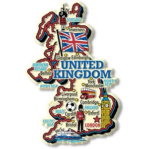 United Kingdom Jumbo Country Magnet by Classic Magnets