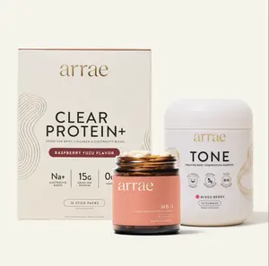 Arrae Lean & Define + | Natural Energy, Cholesterol, & Health Support + Women’s Creatine Monohydrate Gummies + Protein|  Organic Healthcare Fitness Dietary Supplement Edible