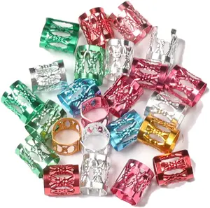 Iridescent Metal Hair Clips - Handmade Braiding Styling Tool, Hollow-Out Decorative Small Clips, Hair Sectioning and Hold Clips.Quantity: 5-6 pieces.