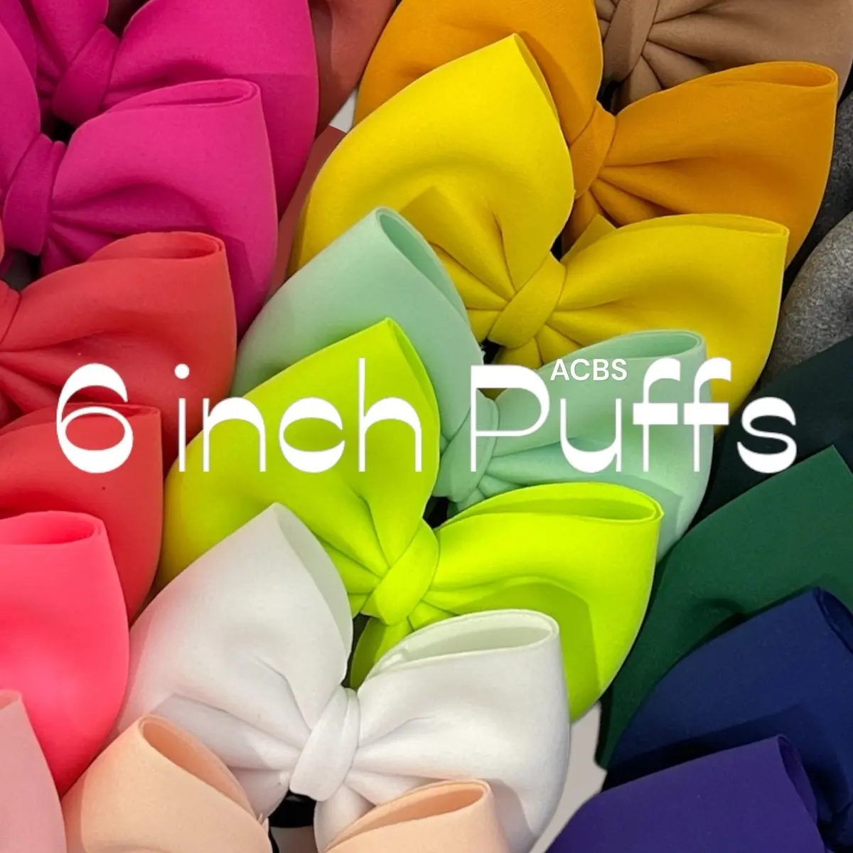 6 inches Hairbows