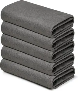 Thickened Magic Cleaning Cloth, Microfiber Cleaning Cloth.Lint Free Cloth for Home,Window,Mirror Glass and .(12" x 16",5 Pack)