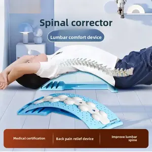 Lumbar Massage Board Soothing Lumbar Soothing Device Lumbar Intervertebral Disc Herniation Stretching Lift Lumbar Support Spinal Correction Retractor Top Lumbar Plate