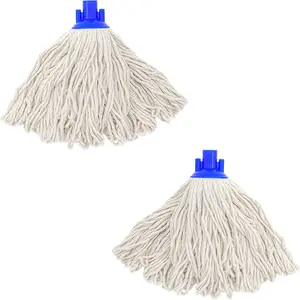 String Screw  Mop Replacement  Compatible with  Standard  Threading Pole (Acme 3/4 inch Thread) - 2 count