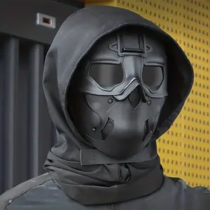 [Cool Tactical Mask] Wild and Cool Full Face Outdoor Tactical Mask - Safe and Fashionable Halloween Mask Cosplay Costume