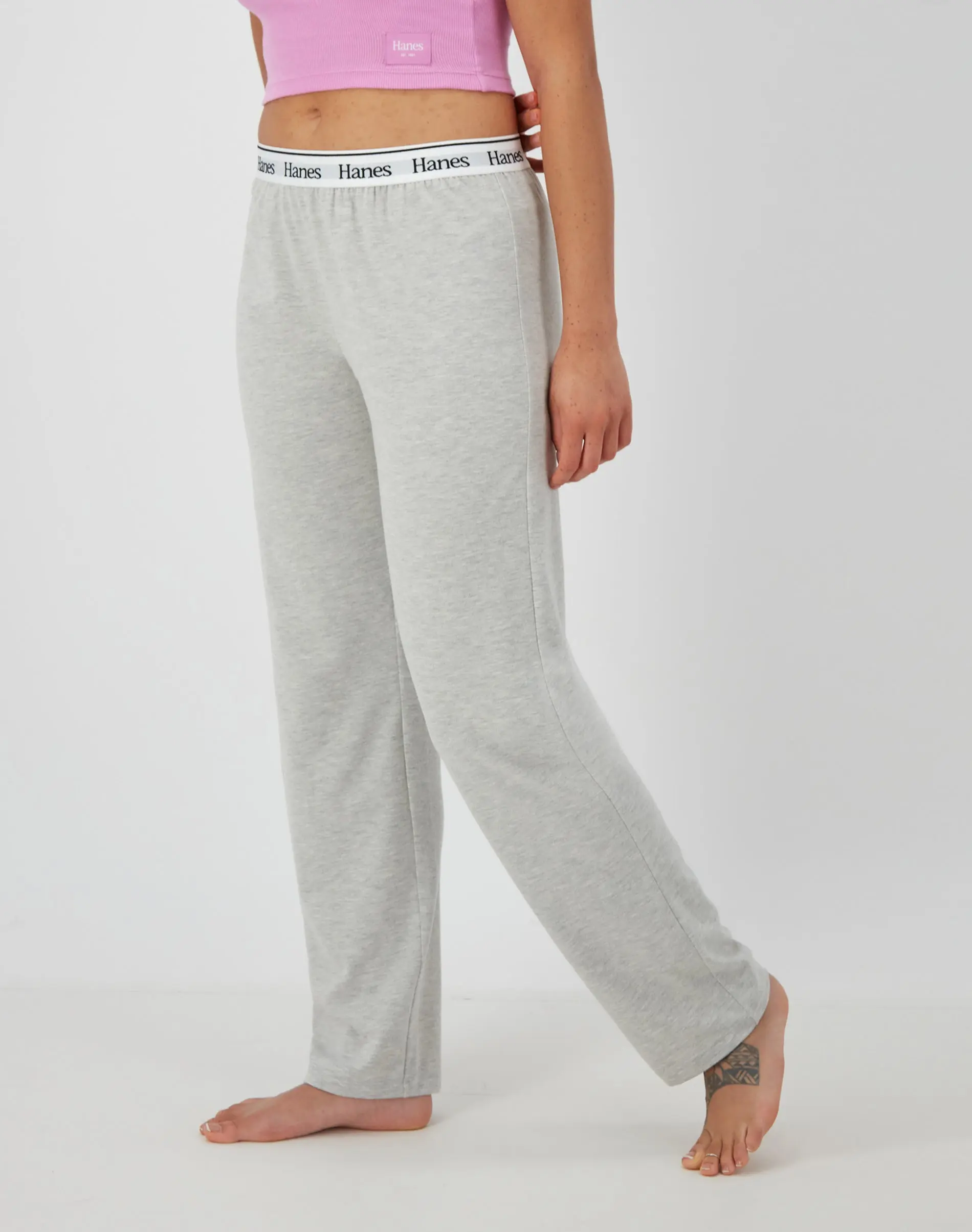 Hanes Originals Comfywear Women's Lounge Pants Intimates Comfortable Fit Soft Stretch Fabric Breathable Hlw010 Basic Womenswear