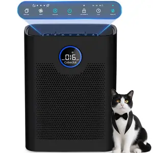 Cobectal H14 True HEPA Air Purifier - Model ZQA-8000A | Super Quiet Air Cleaner for Bedroom, Office, Large Room | 24/7 Auto Mode, PM 2.5 & Air Quality Sensor, Allergen & Pollen Relief, Home Essentials