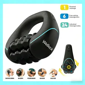 WEBACK Electric rolling massager provides full-body relief for deep tissues and muscle recovery with 3-speed rotation.